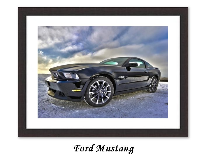 Ford Mustang Framed Print